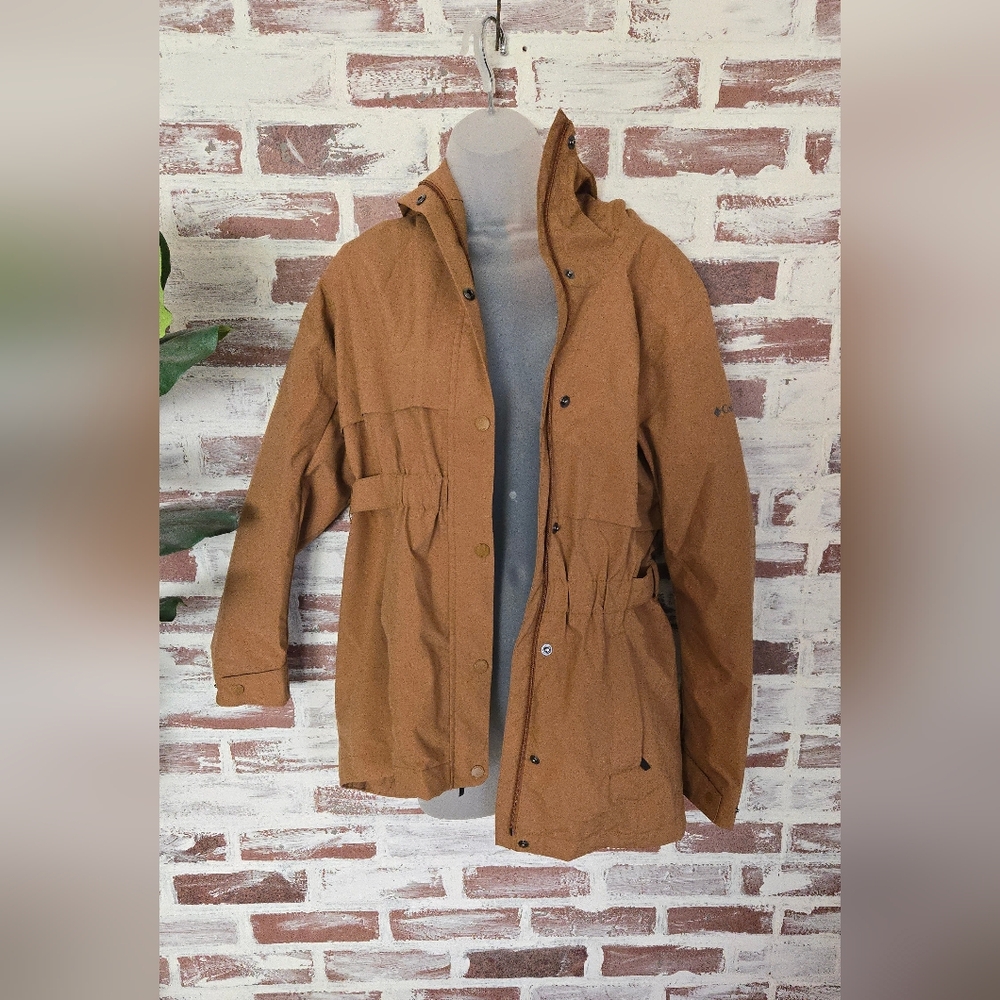 Columbia Tan Raincoat